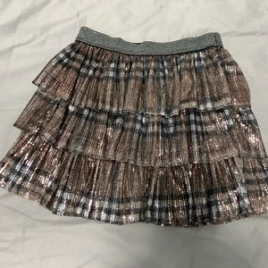 Vintage Sequin Mini Celebration Skirt